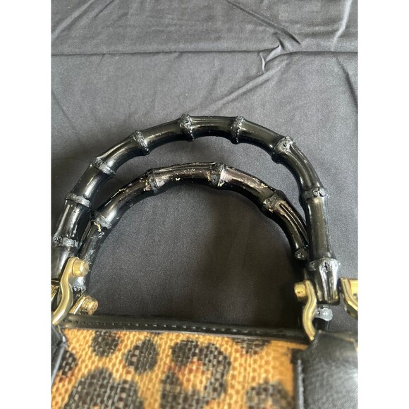 Cute, leopard print purse *see all pics for flaws - Picture 6 of 8